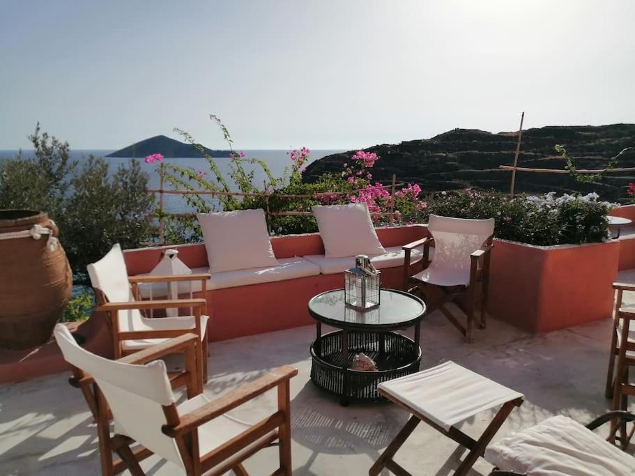 Casa Dei Melograni At Vourlidia Leros Villa Vromolithos Exterior photo