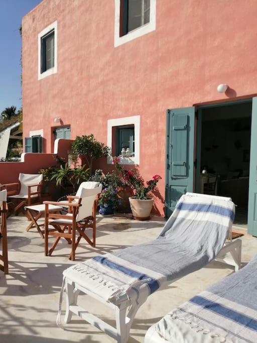 Casa Dei Melograni At Vourlidia Leros Villa Vromolithos Exterior photo